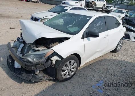 2014 Toyota Corolla Le from USA, damaged, VIN 2T1BURHE3EC021424